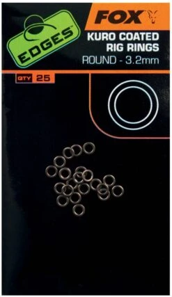 Fox Edges Kuro Coated Rig Rings