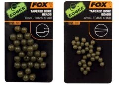 Fox Edges Tapered Bore Beads