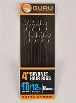 Guru 4" Bayonet Hair Rigs